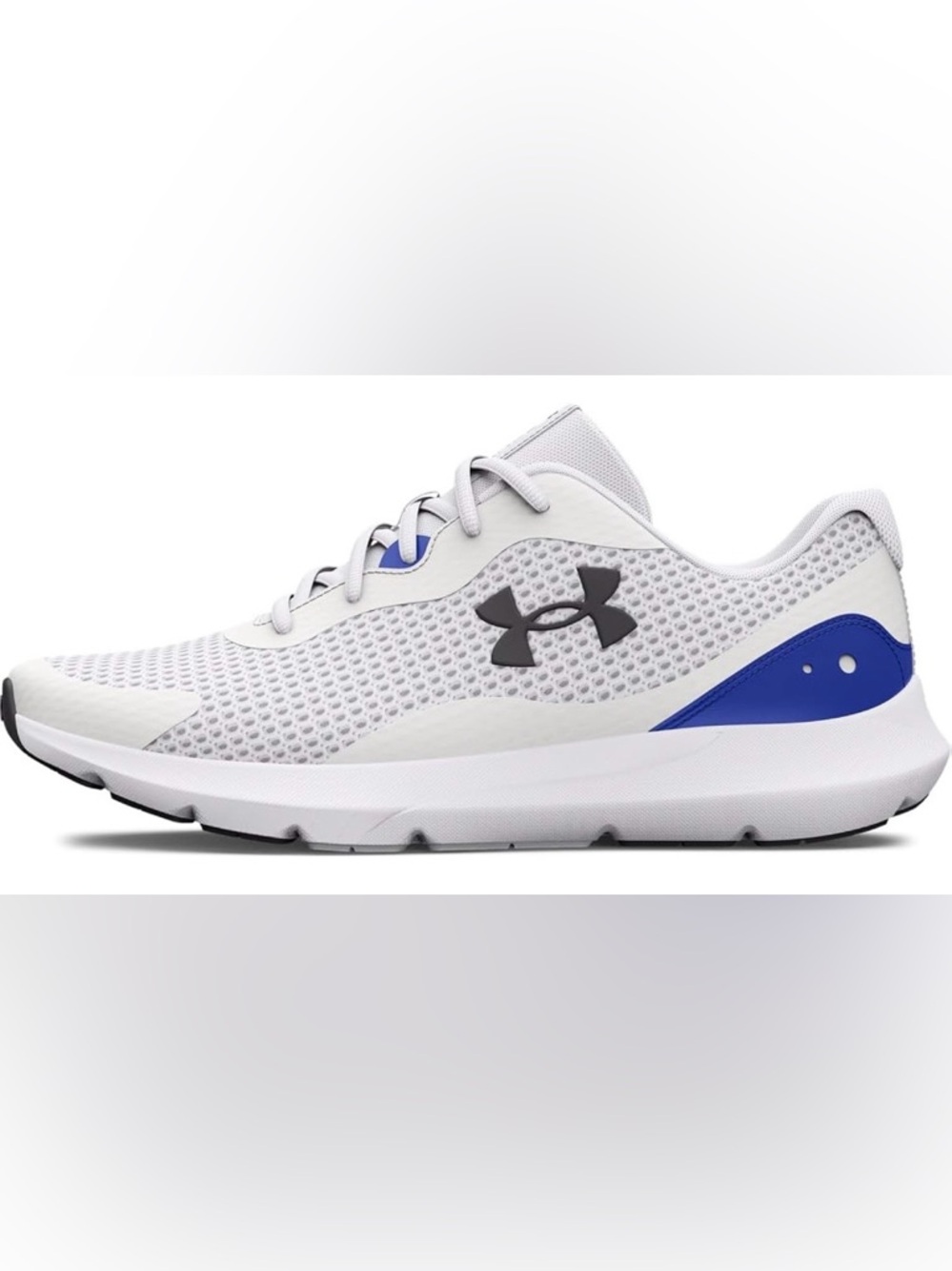 NWT UNDER ARMOUR SURGE 3 White/Team Royal 3024883-112 Running Shoes Sneakers 13